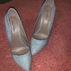 Call it spring sliver heels